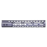 Guntec USA 12-inch Tungsten M-LOK Handguard with Monolithic Top Rail.