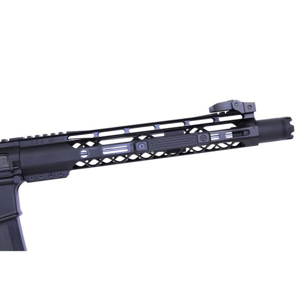 Guntec USA M-LOK Neoprene Grip Panels, lightweight aluminum, tactical design.