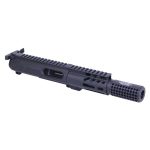 AR-15 9mm complete upper kit with integrated suppressor and Picatinny rail.
