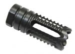 AR-10 A2 style Predator flash hider with notched end