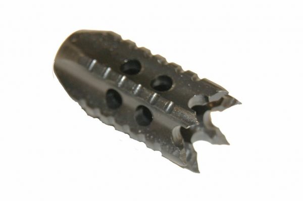 AR-10 Spartan flash hider with aggressive design for 308 Cal