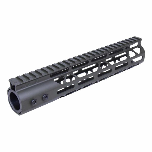 10 Guntec USA M-LOK Handguard, OD Green with Top Rail.