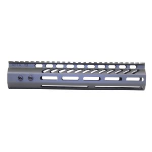 Guntec USA 10-inch M-LOK Free Floating Handguard in OD Green for .308 Cal Rifles.