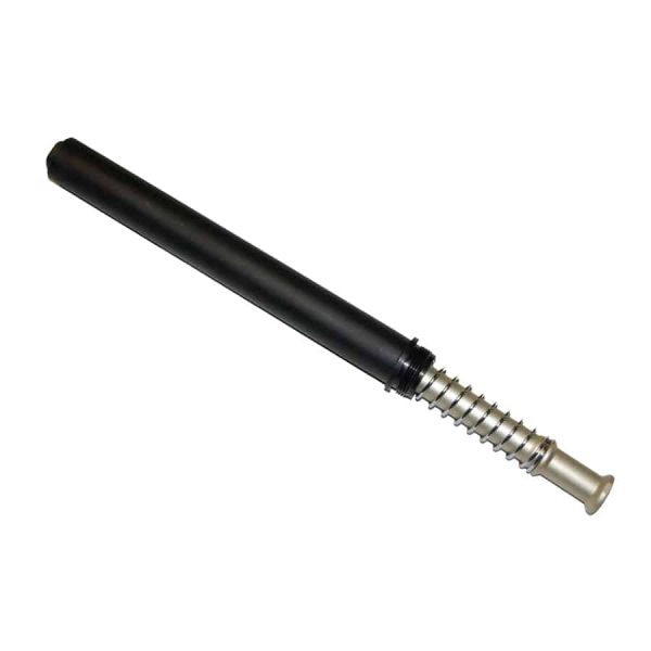Compact telescopic baton with durable grip, perfect for quick deployment and self-defense.