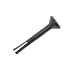 Precision automotive valve removal tool with dark metallic body for engine maintenance.
