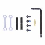 AR-15 Complete Anti-Rotation Trigger/Hammer Pin Set (Anodized Clear)