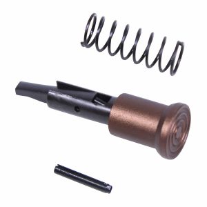 AR-15 Bronze Forward Assist Assembly with Spring and Pin.