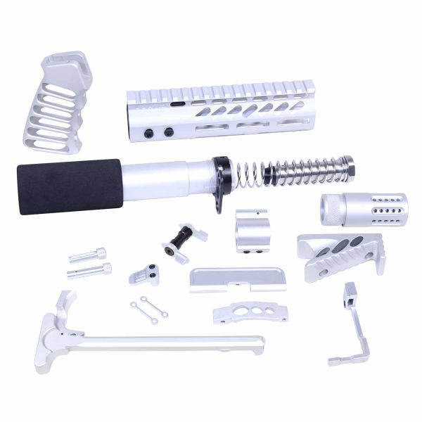 AR-15 Ultimate Pistol Kit (Anodized Clear)