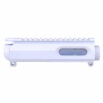 Guntec USA AR-15 9mm Billet Upper Receiver, Unfinished with Picatinny Rail.