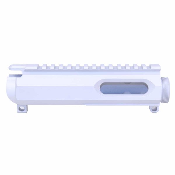 Guntec USA AR-15 9mm Billet Upper Receiver, Unfinished with Picatinny Rail.