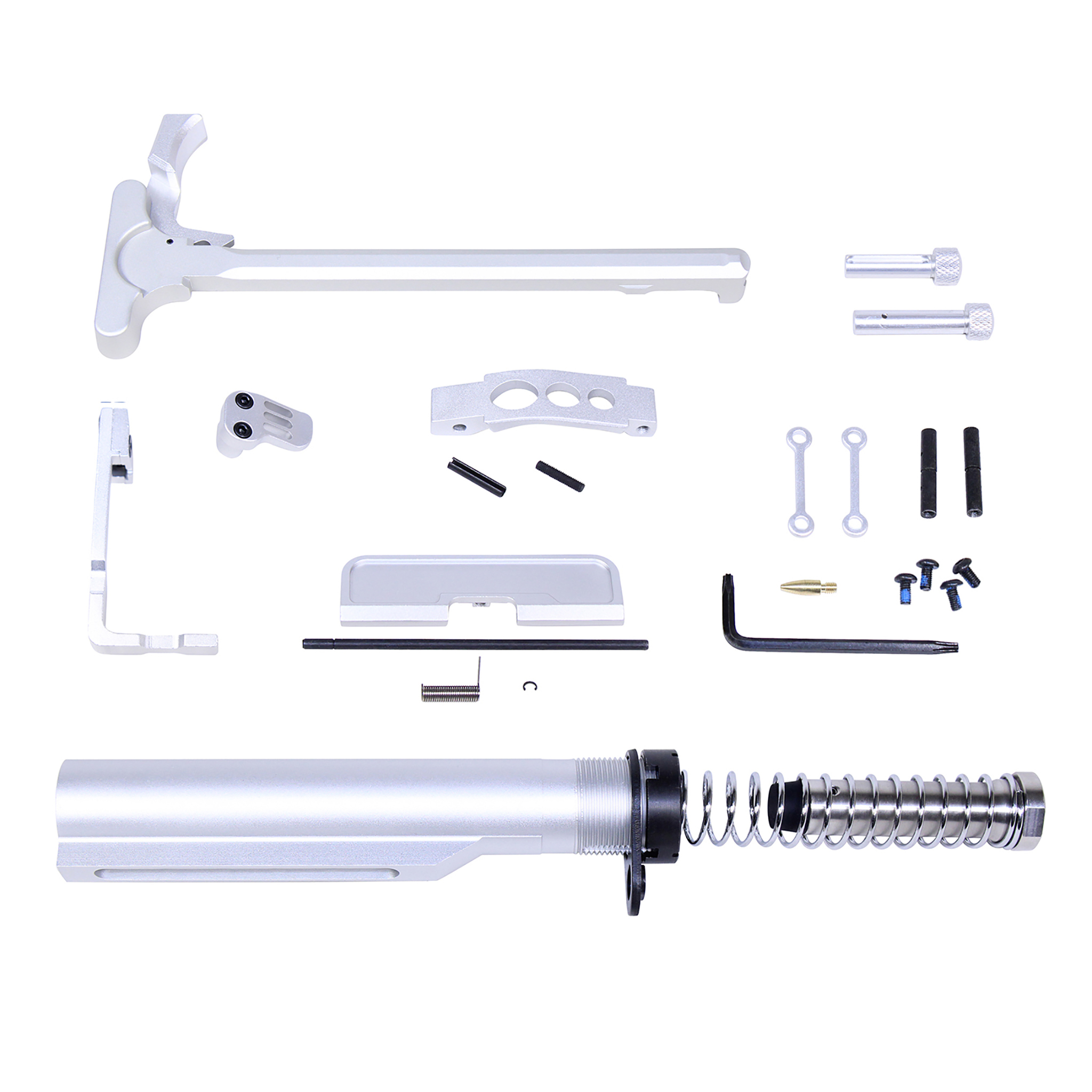 EKIT-CLEAR_TT AR-15 Essentials Kit (Anodized Clear) - Image 1