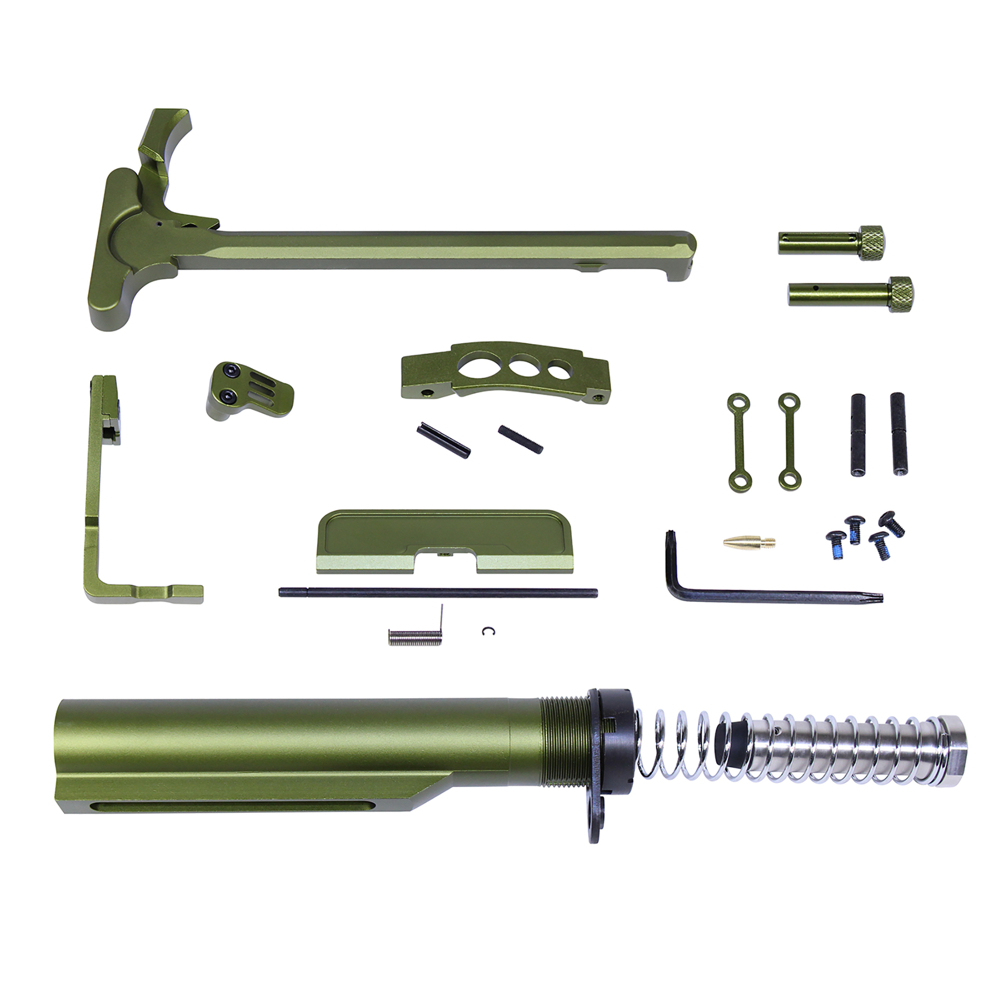 EKIT-GREEN_TT AR-15 Essentials Kit (Anodized Green) - Image 1