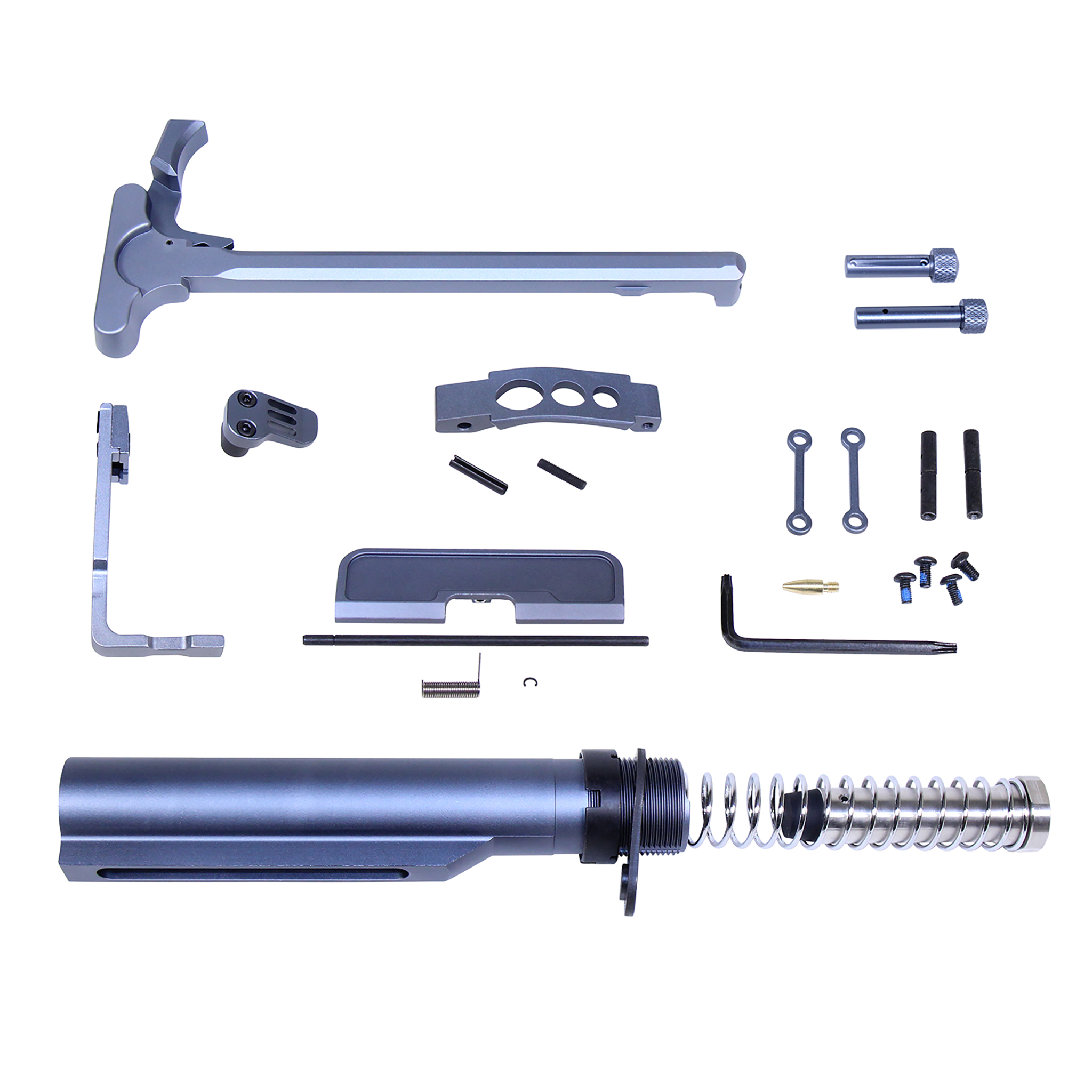 EKIT-GREY_TT AR-15 Essentials Kit (Anodized Grey) - Image 1