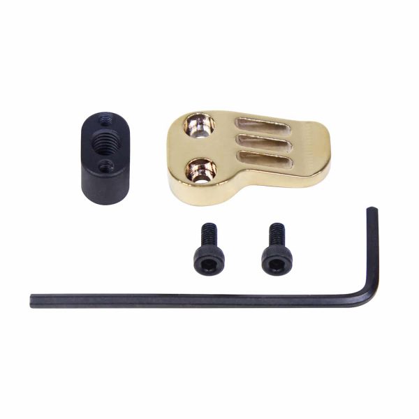 AR-15 / AR .308 Extended Mag Catch Paddle Release (Gold Plated)