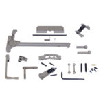ACC-KIT-FDE rifle assembly parts on white background.