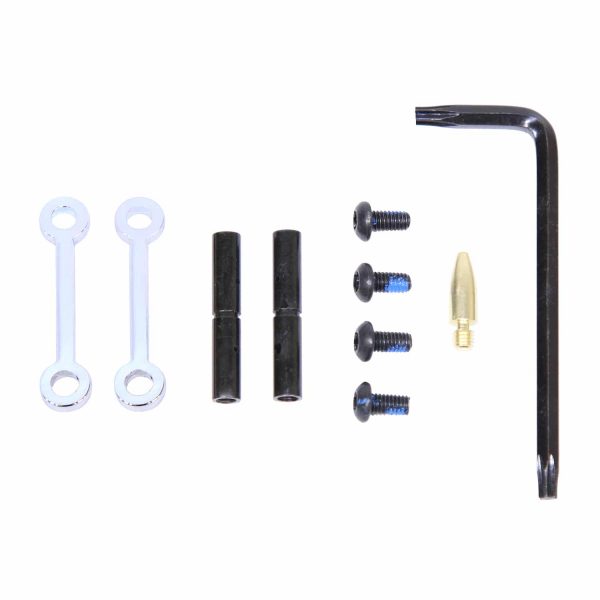 AR-15 Complete Anti-Rotation Trigger/Hammer Pin Set (Chrome)