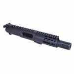 Guntec USA AR-15 9mm complete upper with micro muzzle brake.