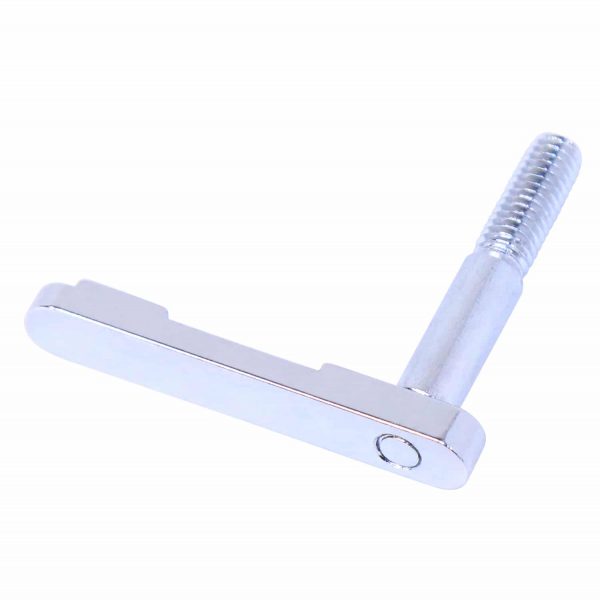 AR-15 Chrome Mag Catch Lever, precision-engineered for durability and alignment.