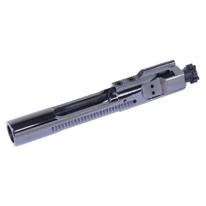 AR-15 Mil-Spec Bolt Carrier Group in Black Chrome Finish.