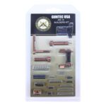 Guntec USA AR-15 Builders Kit with Ambi Safety in Anodized Bronze.