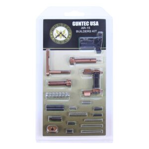 Guntec USA AR-15 Builders Kit with Ambi Safety in Anodized Bronze.