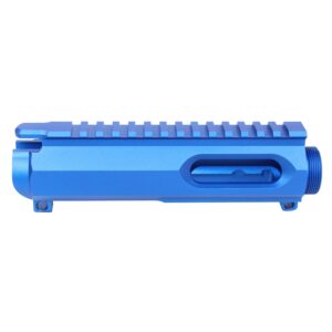 AR-15 9mm Dedicated Stripped Billet Upper Receiver (Anodized Blue)