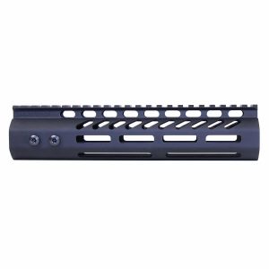 9" Ultra Lightweight Thin M-LOK System Free Floating Handguard With Monolithic Top Rail (.308 Cal) (Anodized Black)