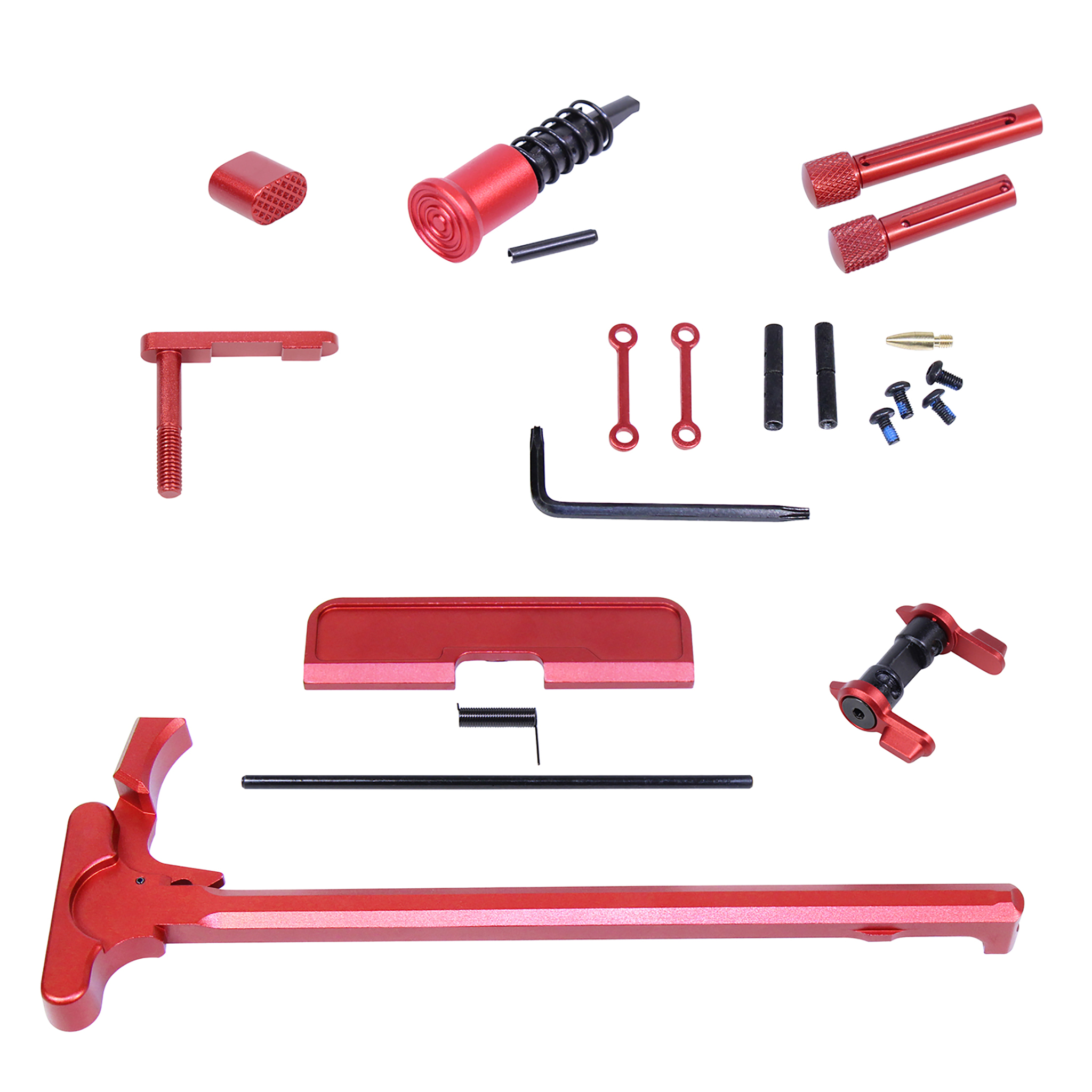 ACC-KIT-308-RED_TT AR .308 Cal Accent Kit (Anodized Red) - Image 1