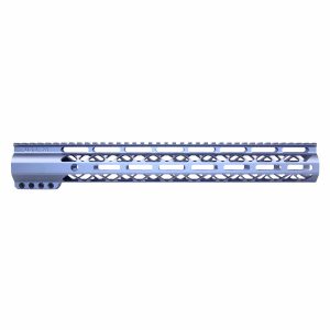15" Air-LOK Series M-LOK Compression Free Floating Handguard With Monolithic Top Rail (Anodized Grey)
