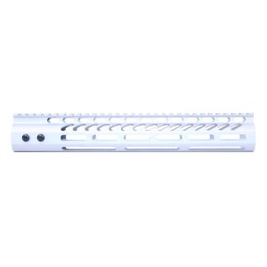 12 Guntec USA White M-LOK Free Floating Handguard with Top Rail.