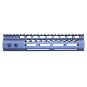 Guntec USA 9 grey M-LOK handguard with top rail, lightweight and free-floating.