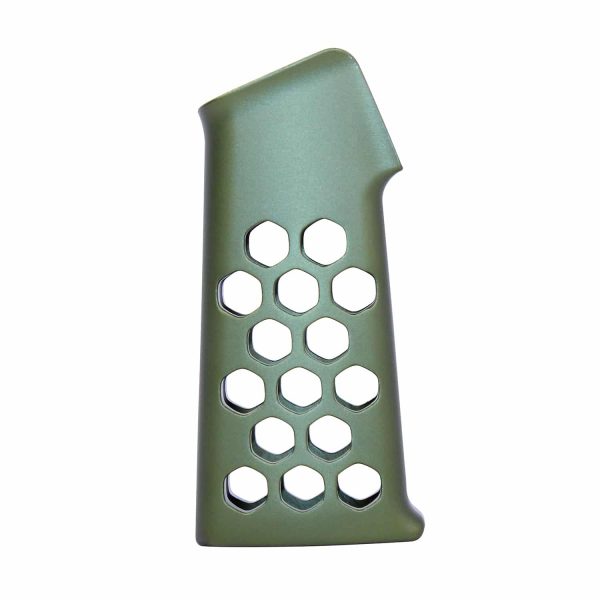 Airlite Series Skeletonized Aluminum Pistol Grip (Anodized Green)