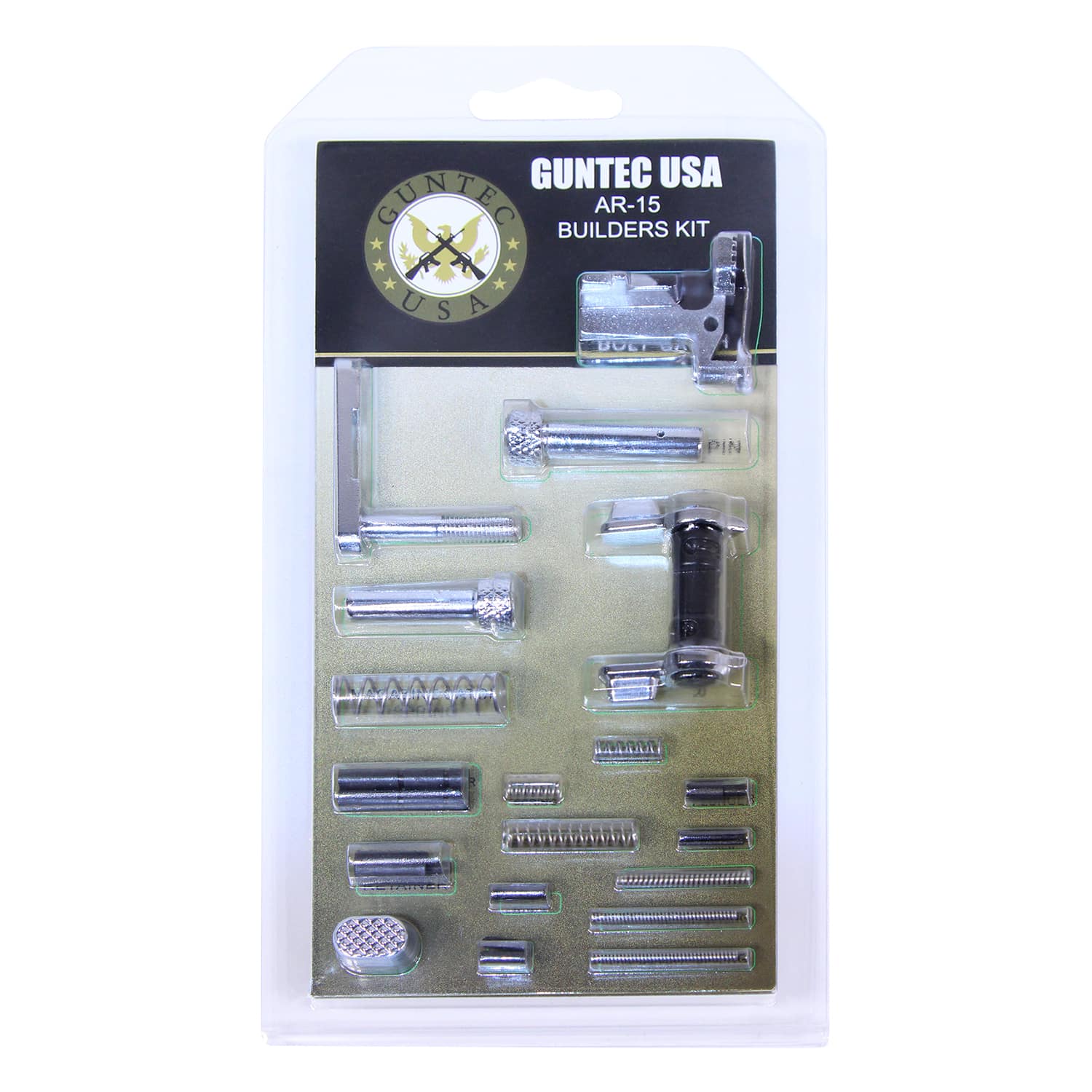 AR-15 Builders Kit With Ambi Safety (Chrome)
