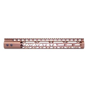 15" Air Lite Series M-LOK Free Floating Handguard With Monolithic Top Rail (Anodized Bronze)