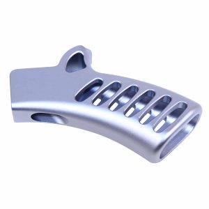 Ultralight Series Skeletonized Aluminum Featureless Grip (Anodized Grey) (NY/CA Compliant)
