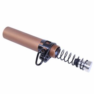 Guntec USA Bronze AR-15 Micro Pistol Buffer Tube Assembly.