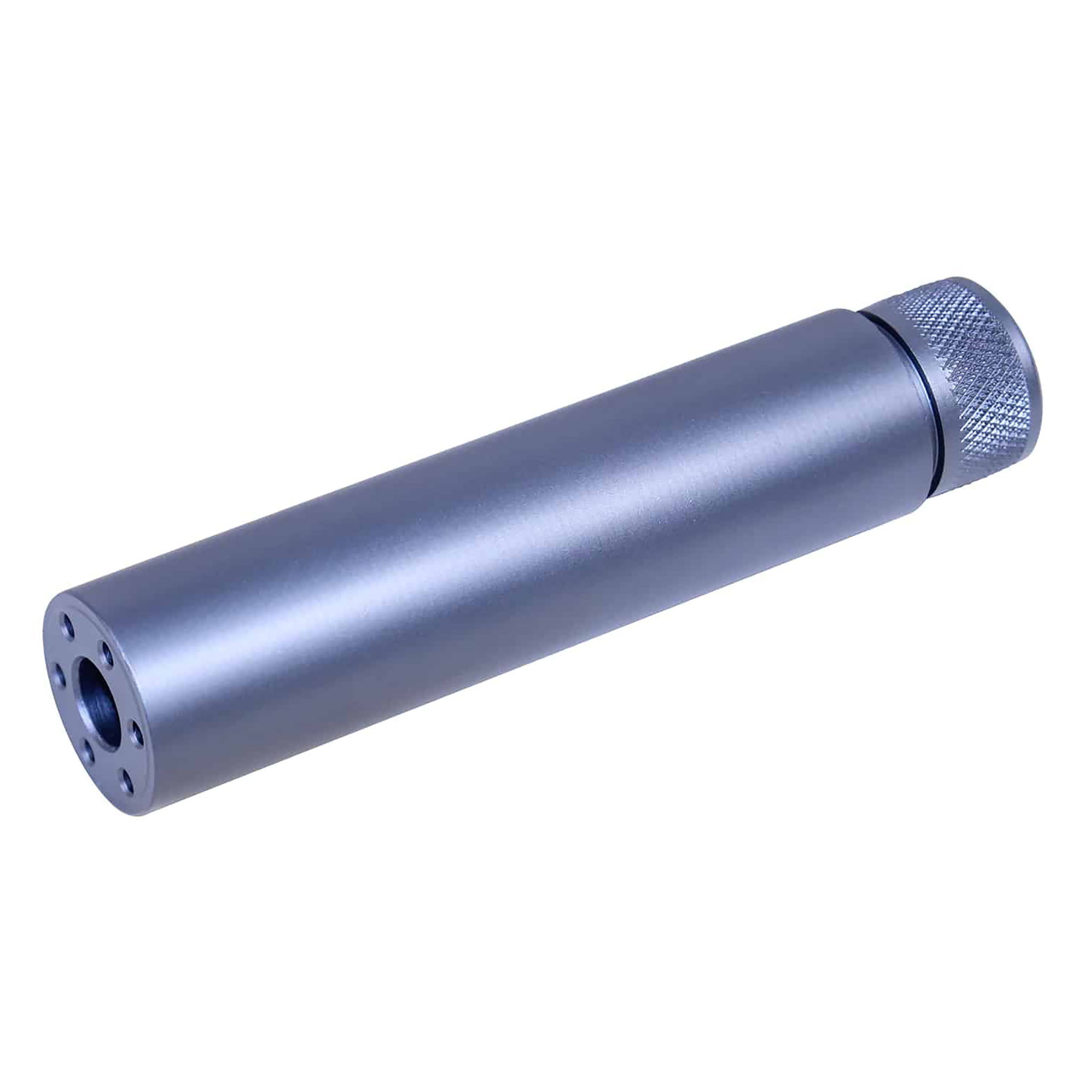 ar15-fake-suppressor-5.5inch-grey-anodized_tt AR-15 5.5'' Fake Suppressor (Anodized Grey) - Image 1