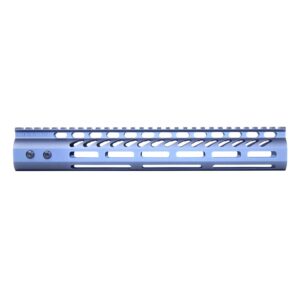 12 Guntec USA M-LOK handguard in grey with monolithic top rail.