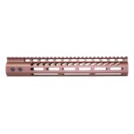 Guntec USA bronze 12 M-LOK handguard with monolithic top rail.