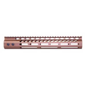 Guntec USA bronze 12 M-LOK handguard with monolithic top rail.