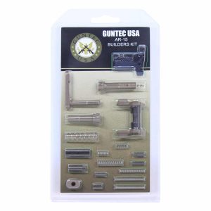 Guntec USA AR-15 Builders Kit with Ambi Safety in Flat Dark Earth.