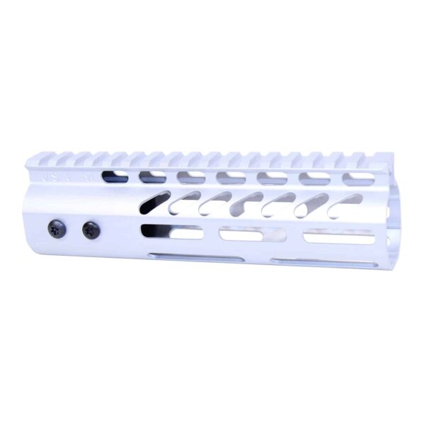 7" Ultra Lightweight Thin M-LOK Free Floating Handguard With Monolithic Top Rail (Unfinished)