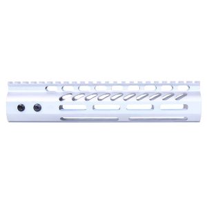 9" Ultra Lightweight Thin M-LOK System Free Floating Handguard With Monolithic Top Rail (Unfinished)