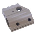 AR-15 Rail Height Gas Block, Gen 2, Aluminum, Flat Dark Earth.