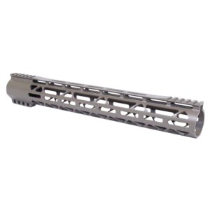 Guntec USA AR-308 15 Air-Lok M-LOK Handguard with Top Rail in Flat Dark Earth.