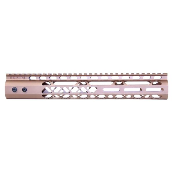 12" Air Lite M-LOK Free Floating Handguard With Monolithic Top Rail (Anodized Bronze)