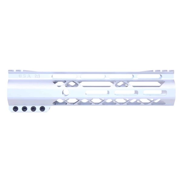 9" AIR-LOK Series M-LOK Compression Free Floating Handguard With Monolithic Top Rail (Gen 2) (Anodized Clear)