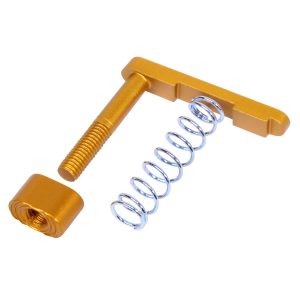 AR-15 Mag Catch Assembly With Extended Mag Button (Anodized Orange)