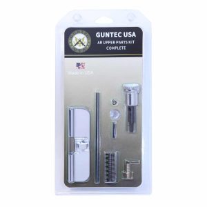 GUNTEC USA AR-15 Upper Parts Kit with Chrome Gen 3 Dust Cover.