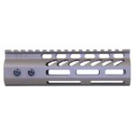 Guntec USA 6.75 M-LOK Handguard with Top Rail in Flat Dark Earth.